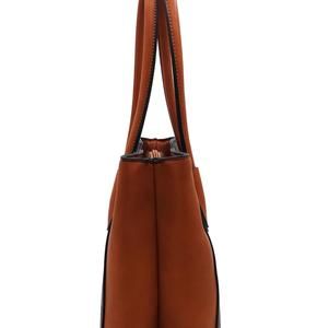 Fashion Monogram Colorblock 2-in-1 Shopper